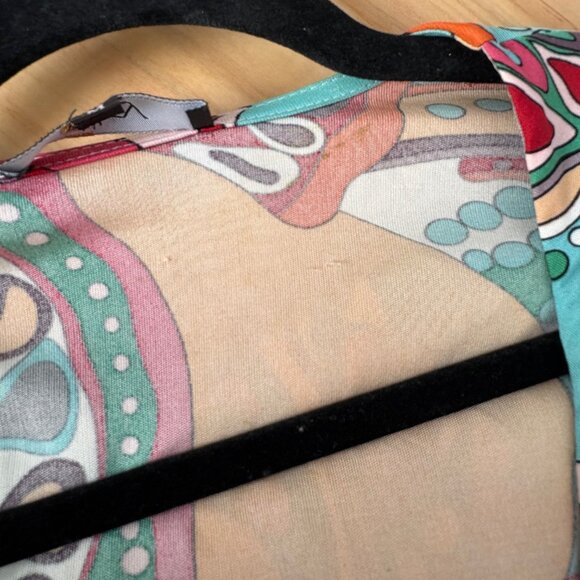 SKY Brand Vintage Top with Medallion Silk Knit Size Medium - Picture 11 of 11